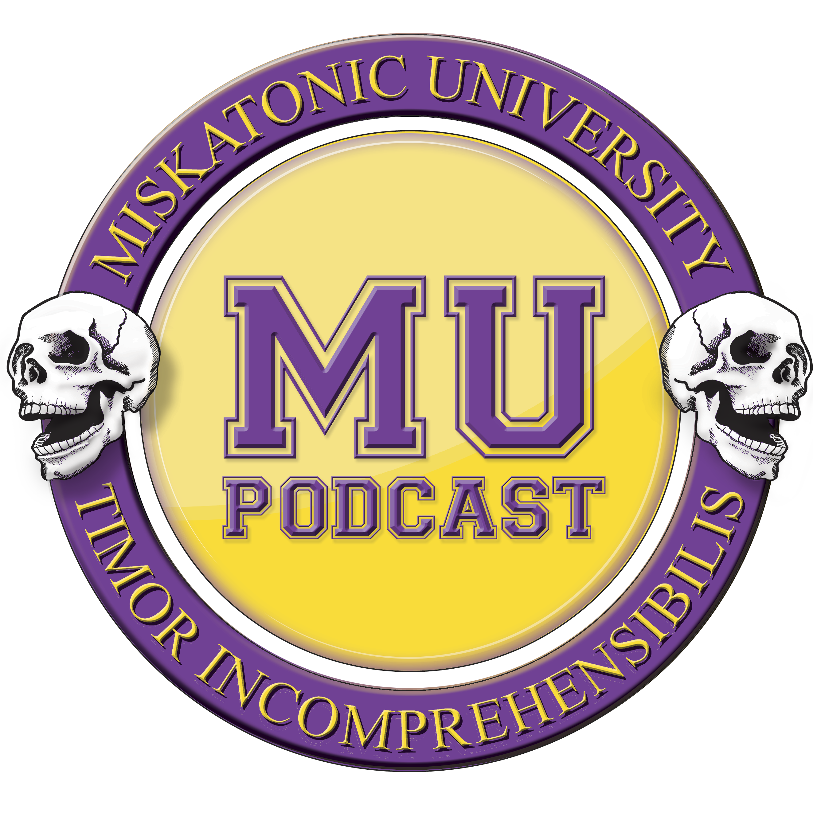 Miskatonic University Podcast | Interviews, actual play, and discussion about Call of Cthulhu and other horror and Lovecraft related role playing games. logo